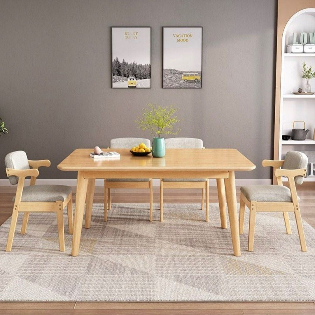 JIMENEZ Modern Dining Table & Chairs Set