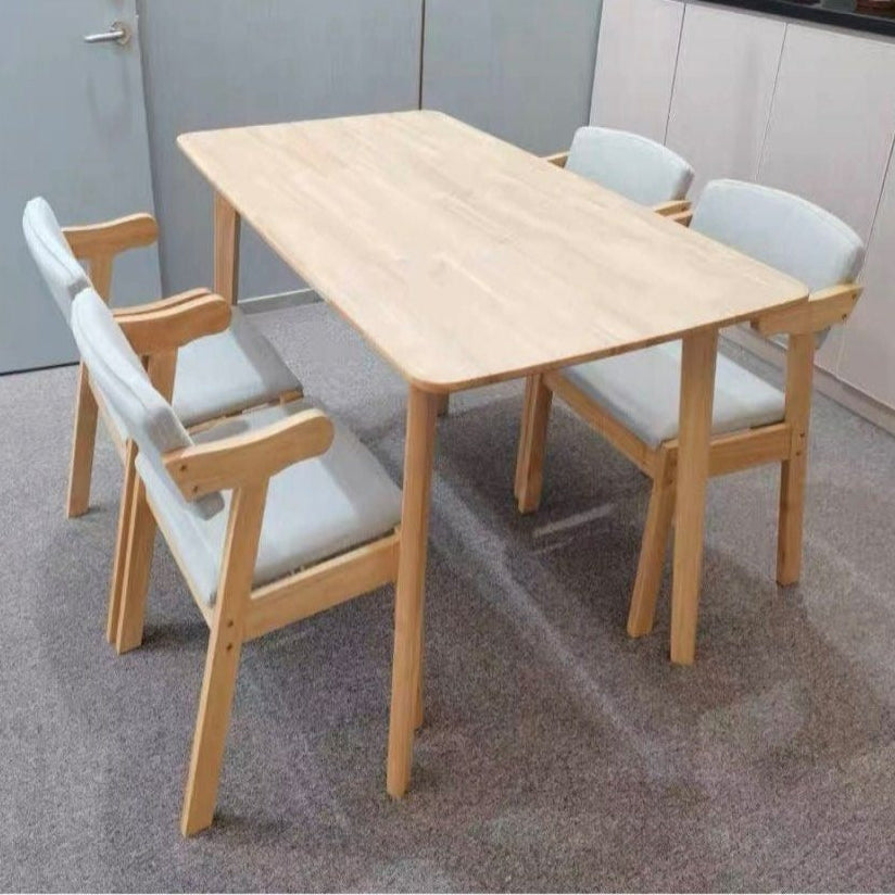 JIMENEZ Modern Dining Table & Chairs Set
