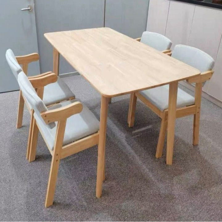 JIMENEZ Modern Dining Table & Chairs Set