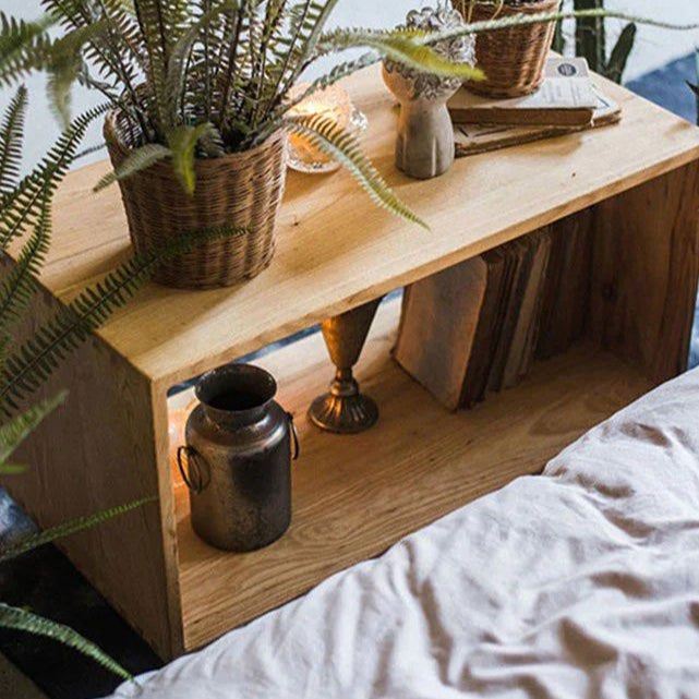 JAE Solid Wood Modular Open Storage