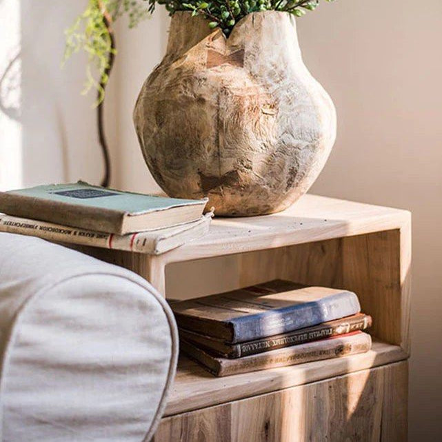 JAE Solid Wood Modular Open Storage