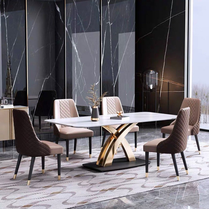 NADIR Modern Sintered Stone Dining Table