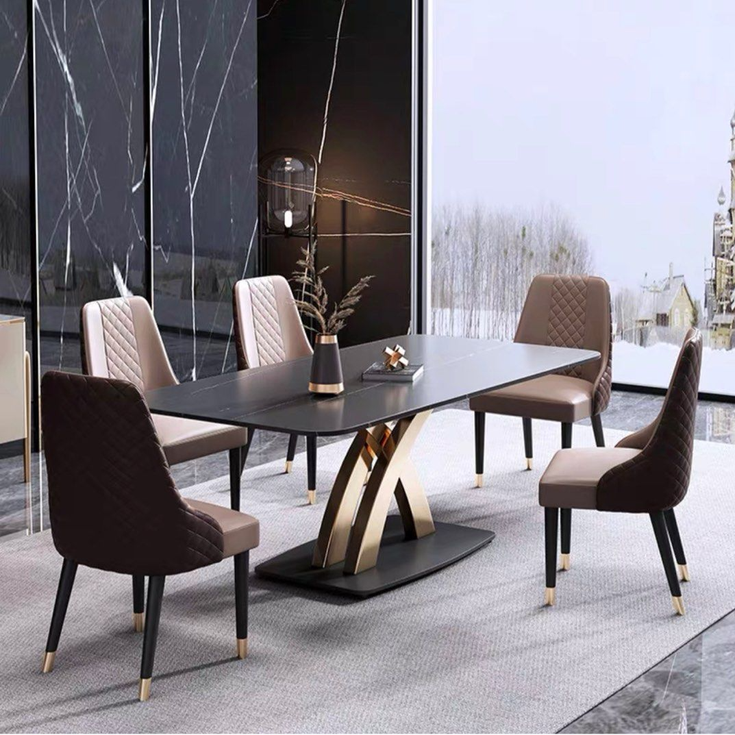 NADIR Modern Sintered Stone Dining Table