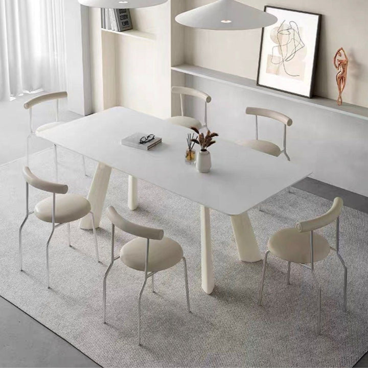 HAMED Modern Sintered Stone Dining Table