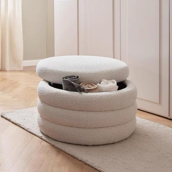 JOHARI Modern Storage Ottoman