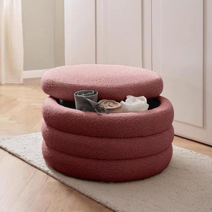 JOHARI Modern Storage Ottoman