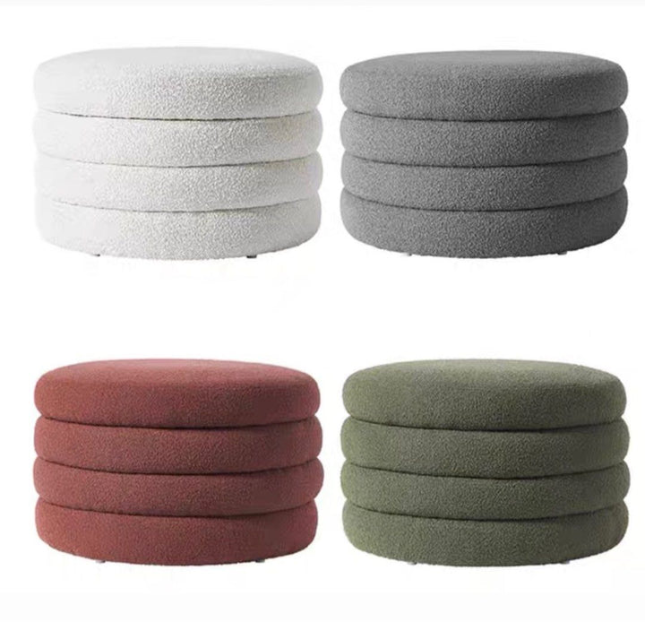 JOHARI Modern Storage Ottoman