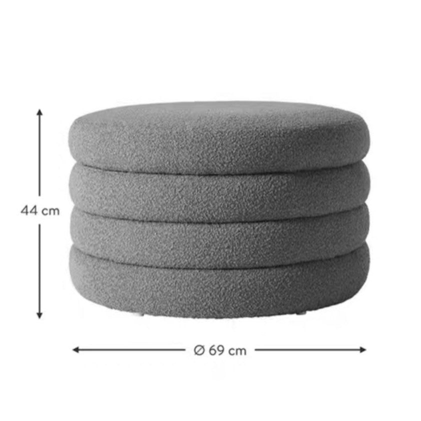JOHARI Modern Storage Ottoman