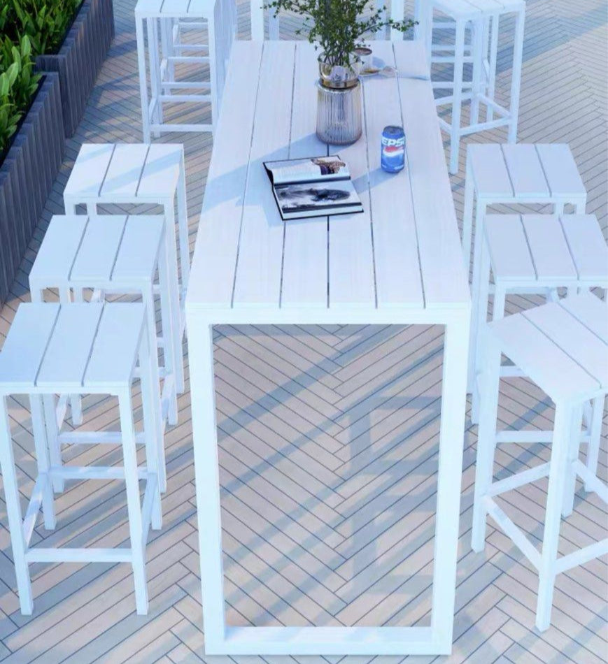 THERON Modern Outdoor Bar Table & Chairs
