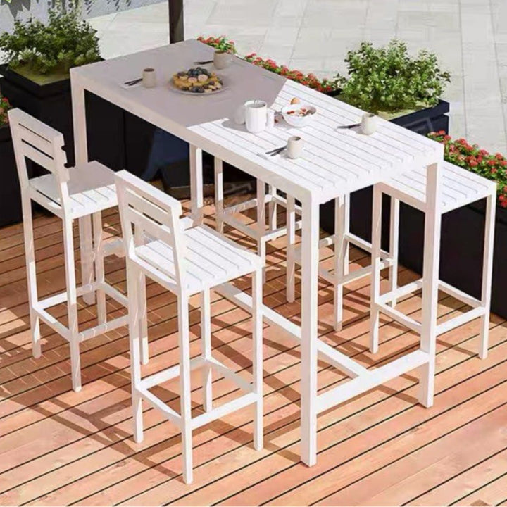 THERON Modern Outdoor Bar Table & Chairs