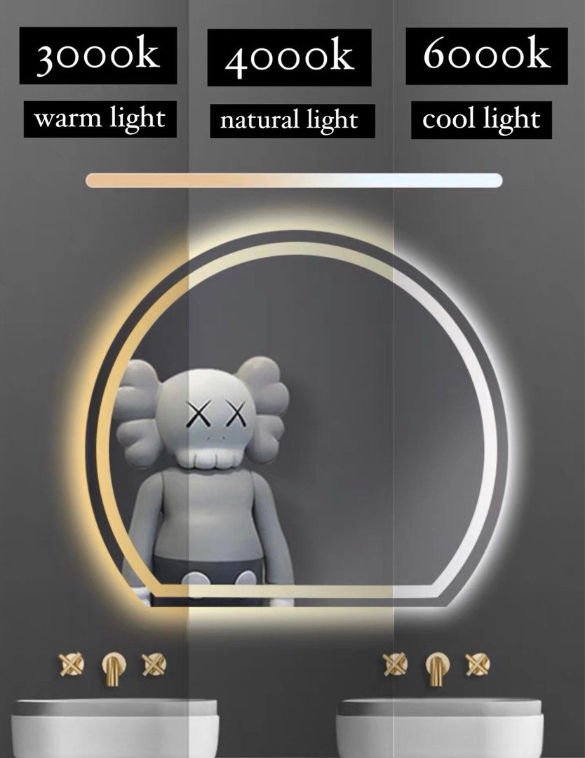 JANSE Modern LED Wall Mirror