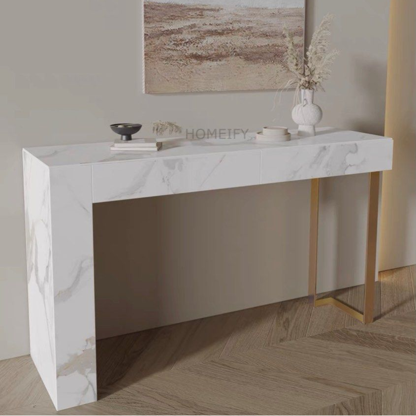 AMARA Modern Marble Console Table