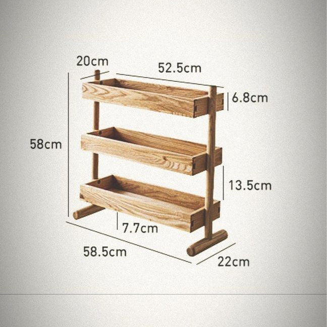 JAQWE Solid Wood Rack