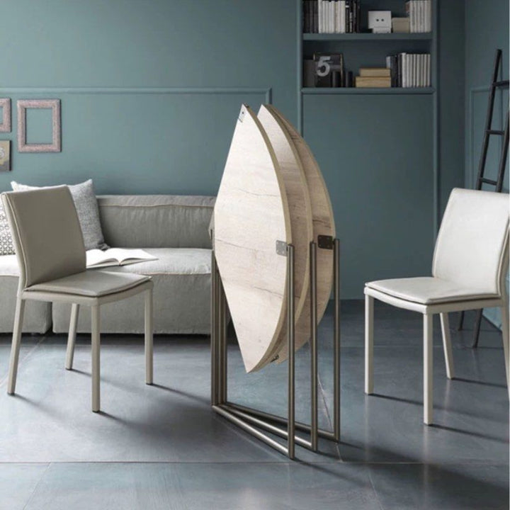 JASPER Modern Leather Dining Chair - Radical Homes Singapore