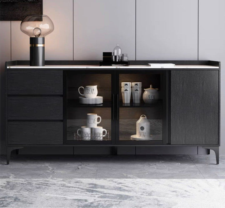 MALCRO Minimalistic Sintered Stone Sideboard