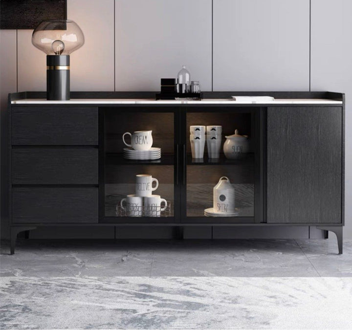 MALCRO Minimalistic Sintered Stone Sideboard