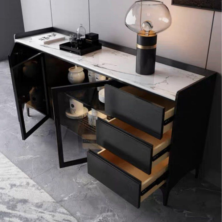 MALCRO Minimalistic Sintered Stone Sideboard