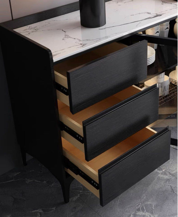 MALCRO Minimalistic Sintered Stone Sideboard