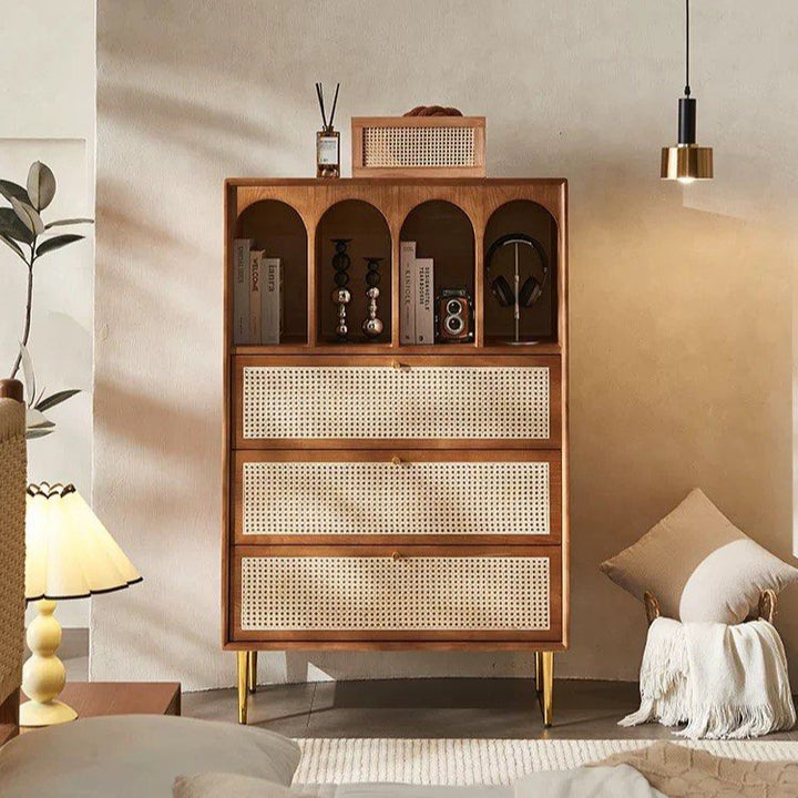 JATRIS Vintage Rattan Cabinet - Radical Homes Singapore