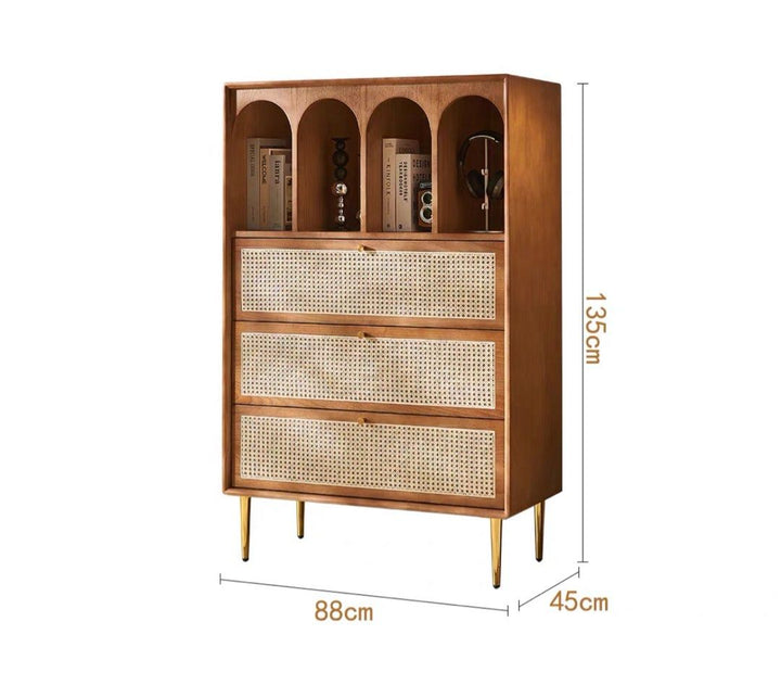 JATRIS Vintage Rattan Cabinet - Radical Homes Singapore