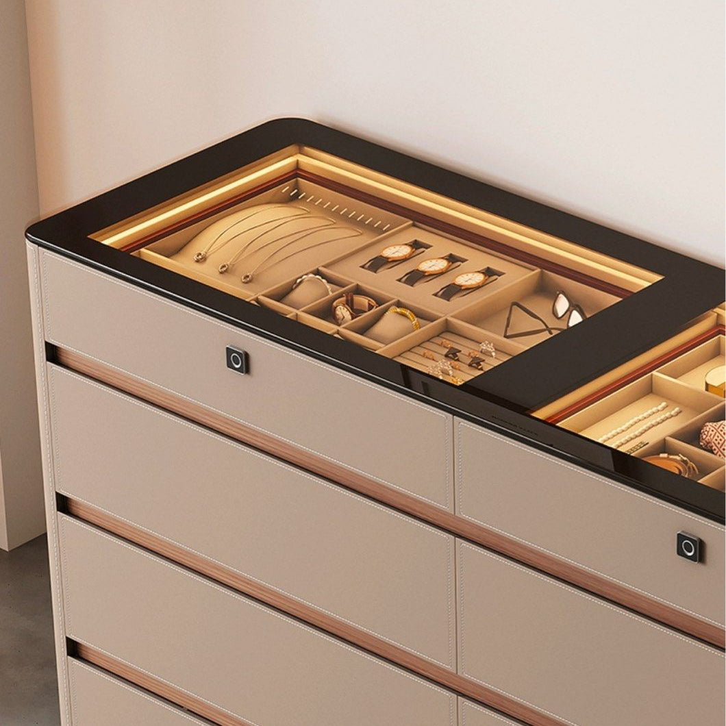 JAUDO Modern Vanity Island / Chest Of Drawers