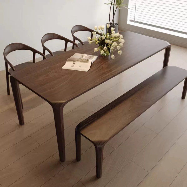 JAYEN Modern Solid Wood Dining Table