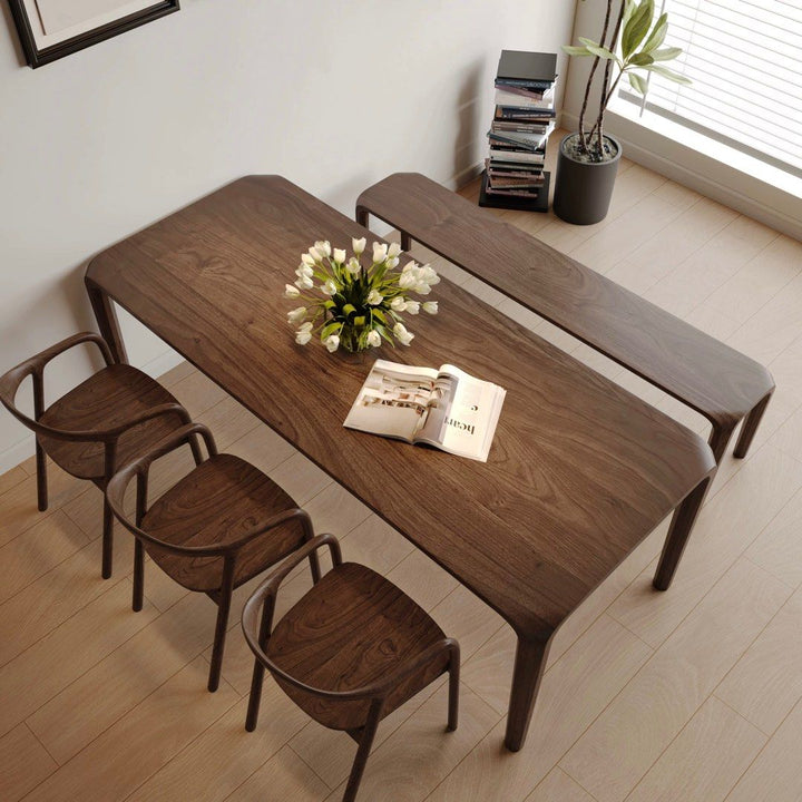 JAYEN Modern Solid Wood Dining Table