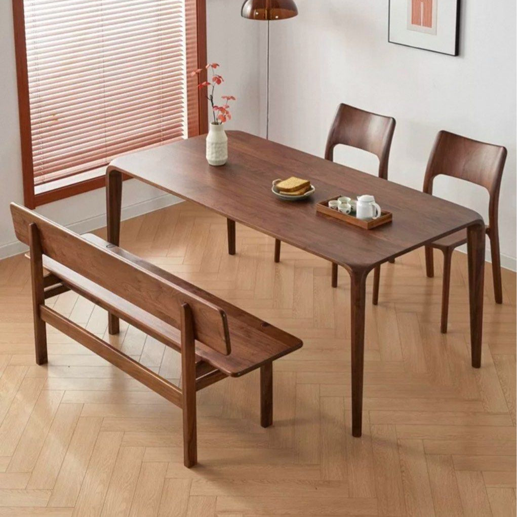 JAYEN Modern Solid Wood Dining Table