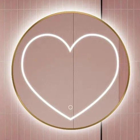 JAYSTAR Heart LED Wall Mirror