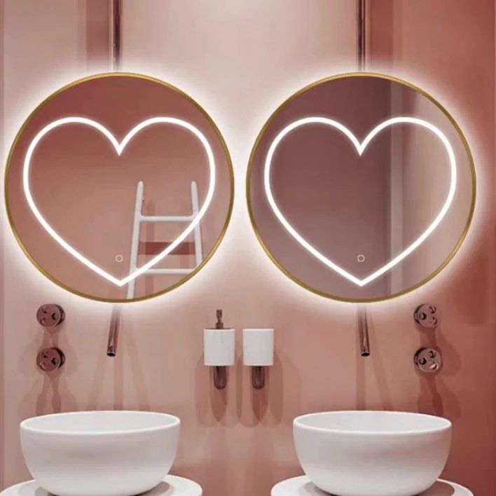 JAYSTAR Heart LED Wall Mirror
