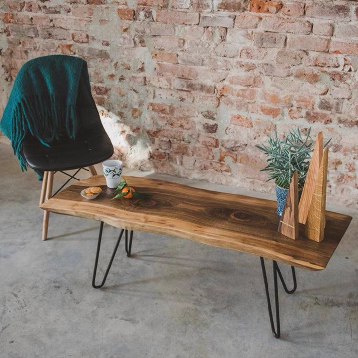 DURAN Suar Wood Dining Table & Bench