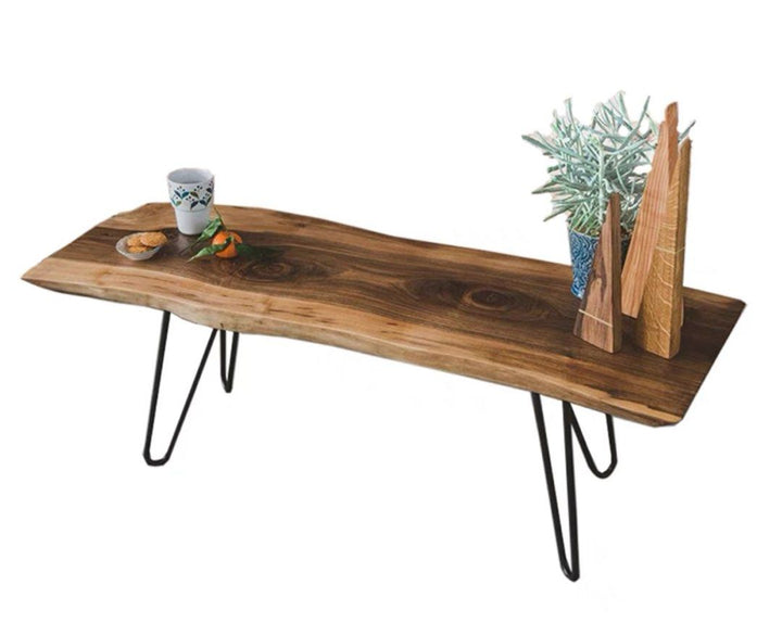 DURAN Suar Wood Dining Table & Bench