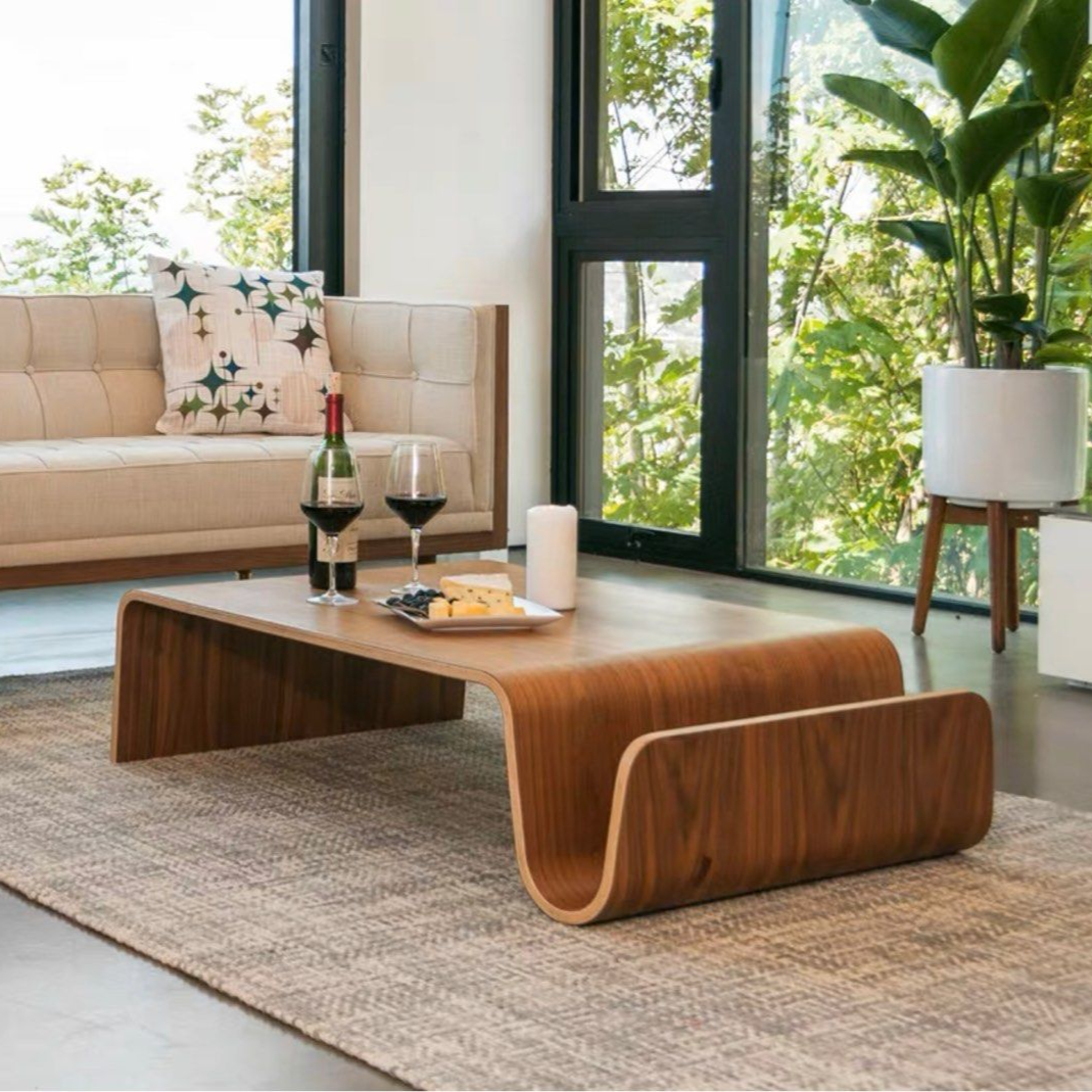 JEBANA Solid Wood Coffee Table