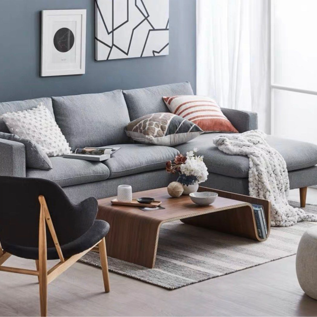 JEBANA Solid Wood Coffee Table