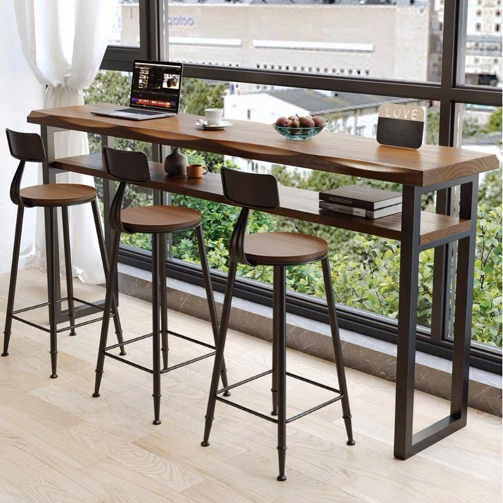 LIOANO Rustic Bar Table & Stools