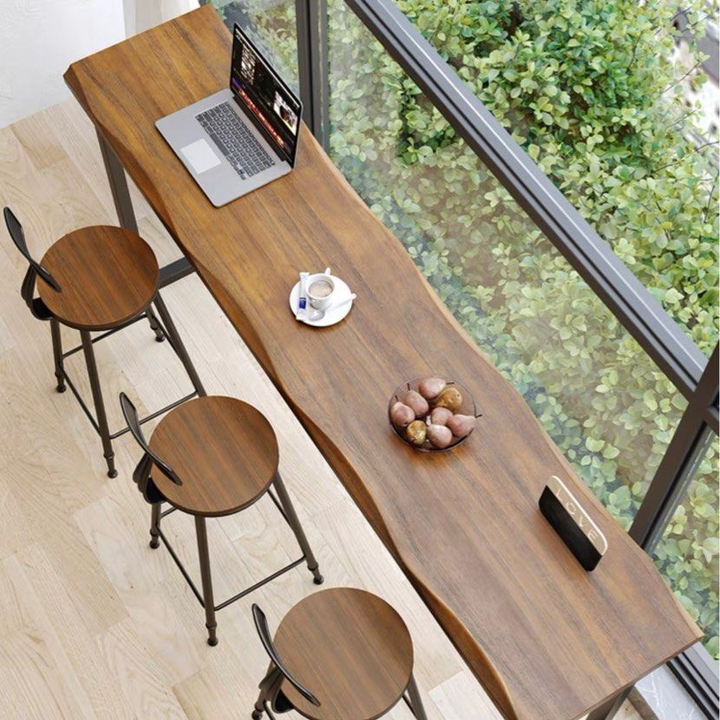 LIOANO Rustic Bar Table & Stools