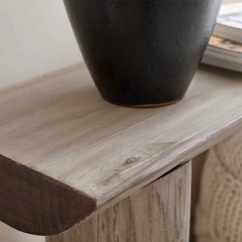 LUCIA Wabi Sabi Solid Wood Console Table