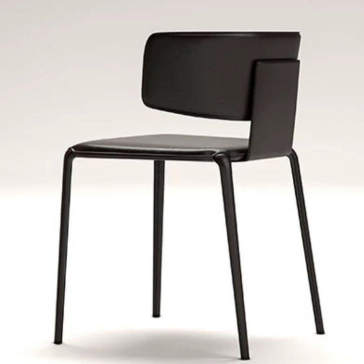 JADAKA Modern Leather Dining Chair - Radical Homes Singapore