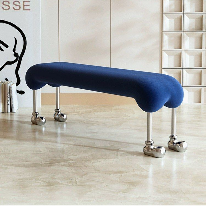 EOWYN Modern Eclectic Velvet Bench