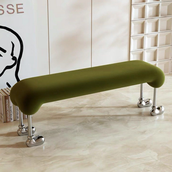EOWYN Modern Eclectic Velvet Bench