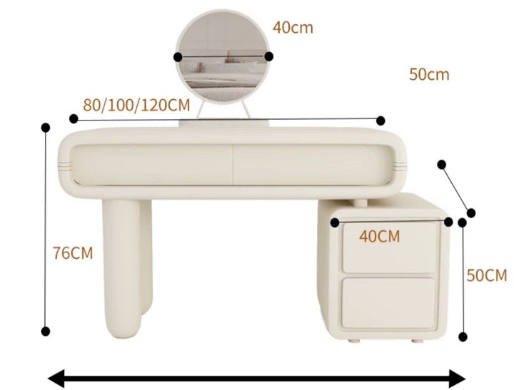 JENNER Modern Vanity Table Set