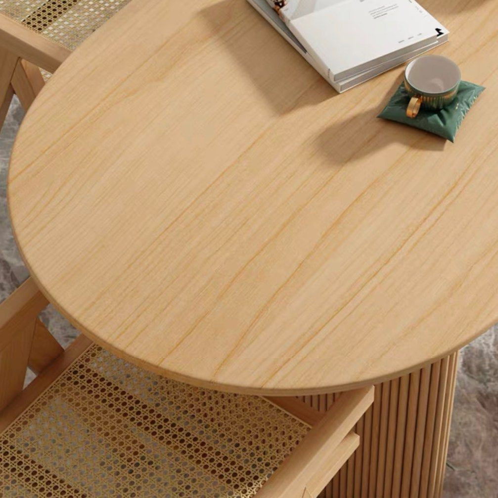 KENNA Japandi Solid Wood Dining Table