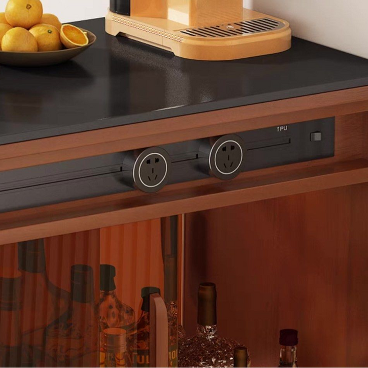 GABRIEL Modern Solid Wood Bar Island Table