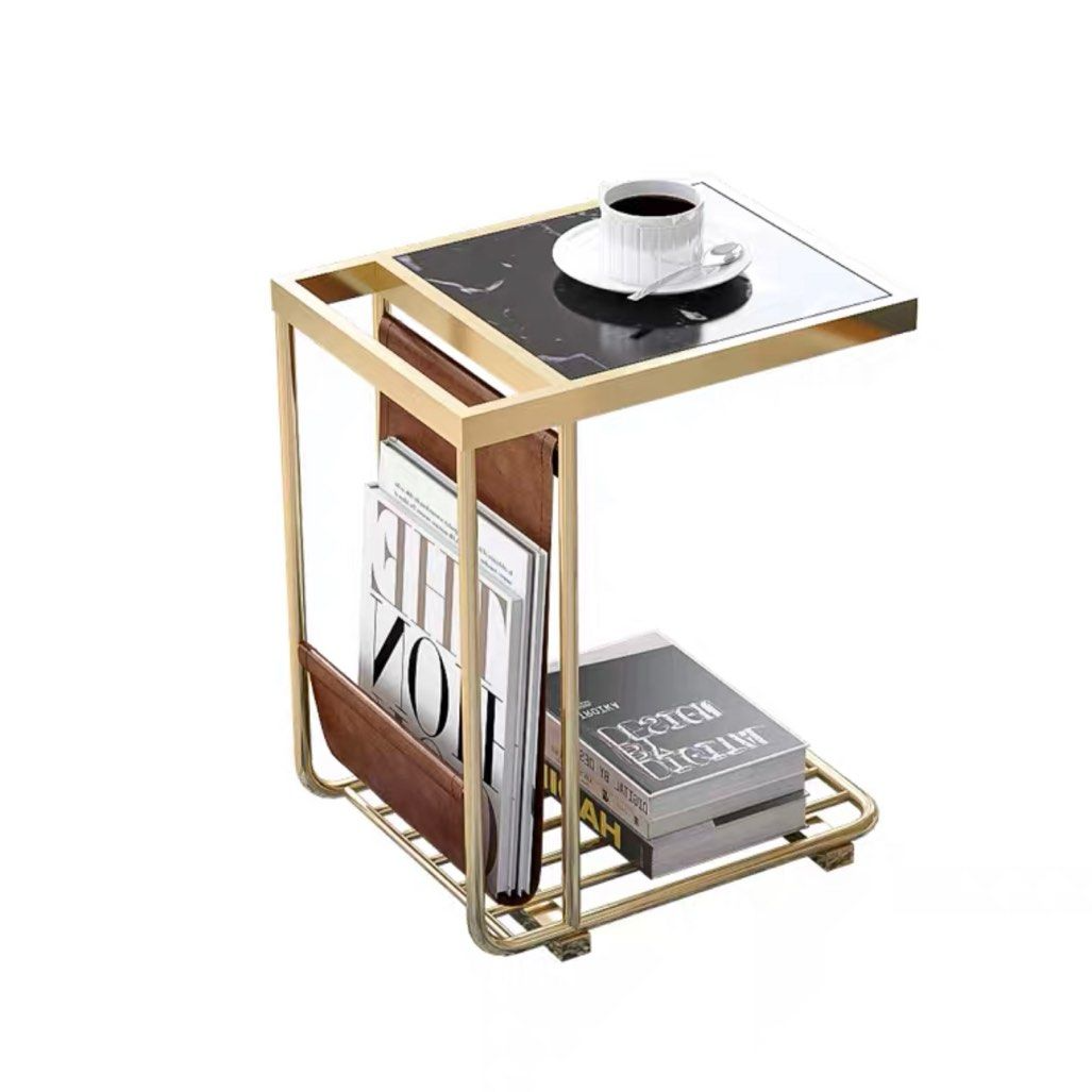 WALDER Modern Marble Side Table