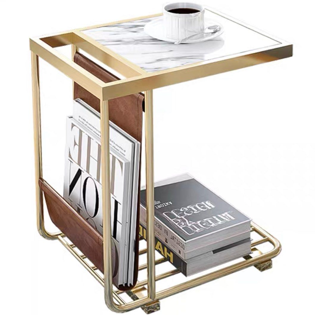WALDER Modern Marble Side Table