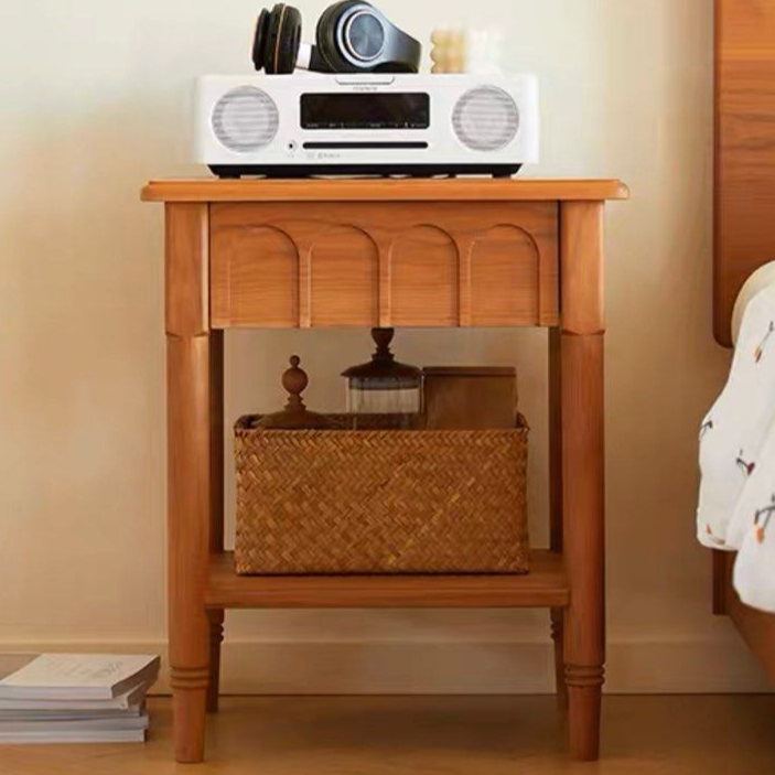 JOHANNA Solid Wood Side Table