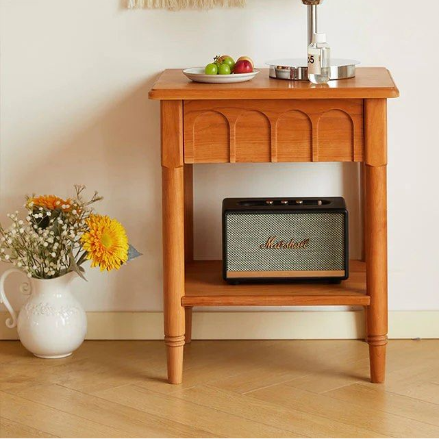 JOHANNA Solid Wood Side Table