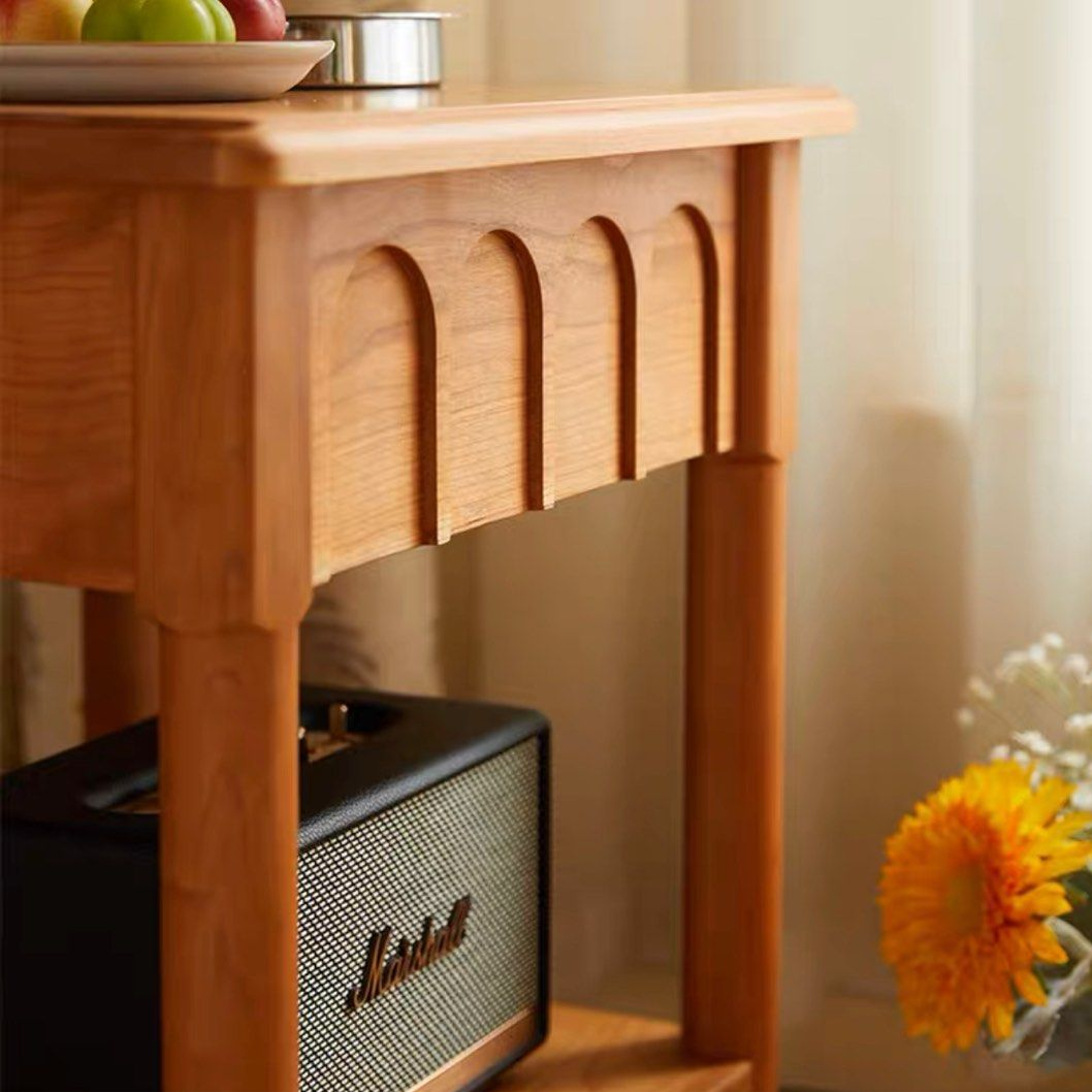 JOHANNA Solid Wood Side Table