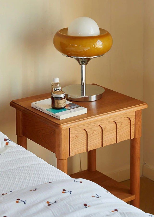 JOHANNA Solid Wood Side Table