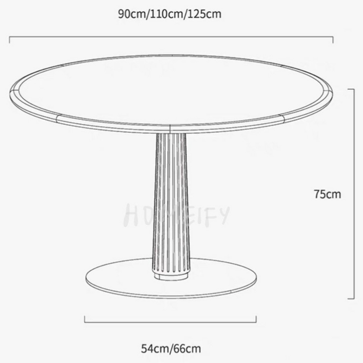 JESSA Modern Dining Table